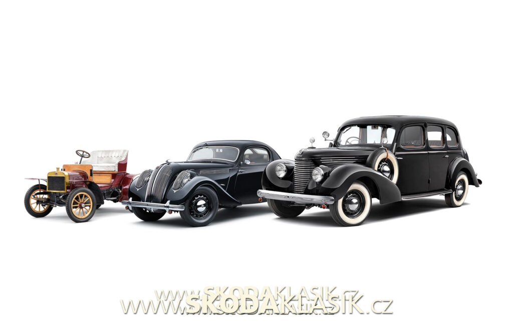 Voiturette A 1905, SKODA Popular Monte Carlo 1937, SKODA Superb 3000 OHV 1939